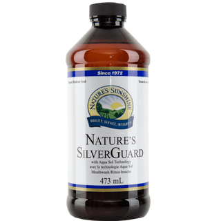 Nature's sunshine - silverguard rince-bouche - 473 ml.