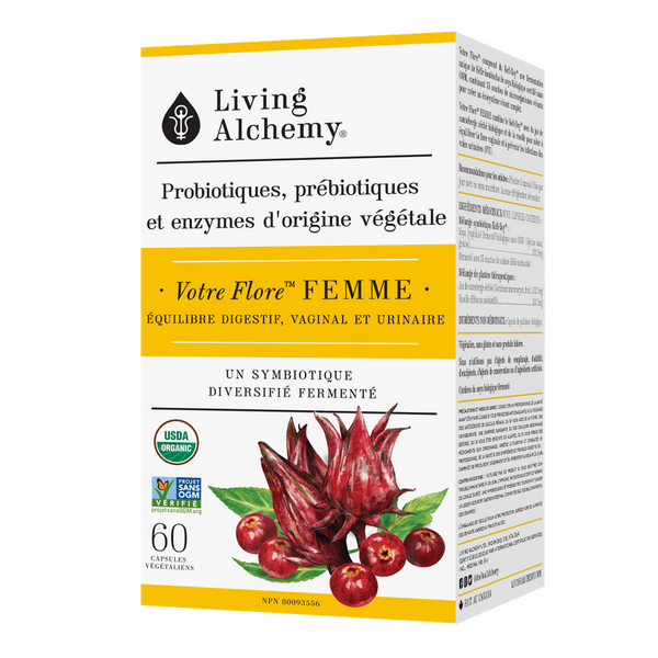 Living alchemy Your Flora Femme, 60 capsules végétales