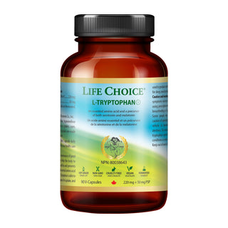 Life choice -  l-tryptophane plus vitamine b6 - 60 vcaps