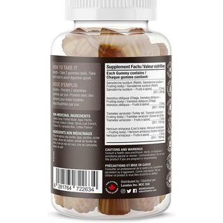 Suku - super champignons 
/ espresso décafeiné - 60 gélifiés.