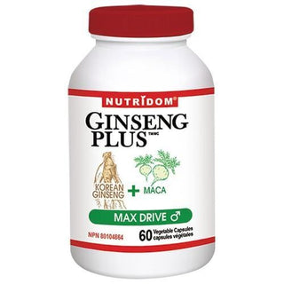 Nutridom - ginseng plus | max drive (hommes) 60 vcaps