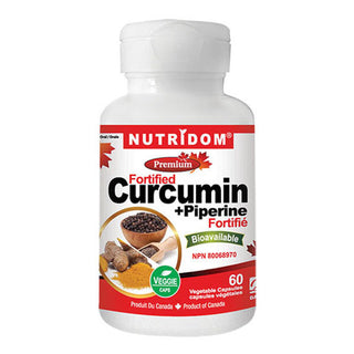Nutridom - curcumin + piperine fortifiés 60 vcaps