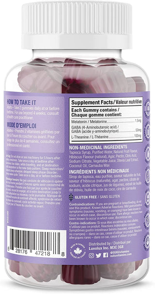 Suku - sommeil réparateur / mûre hibiscus - 
60 gélifiés