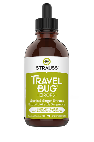 Strauss - Travel Bug extrait d'ail et de gingembre.