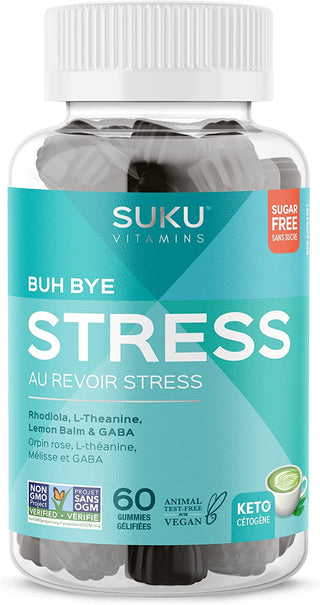 Suku - au revoir stress / matcha zen decaféiné - 60 gélifiés