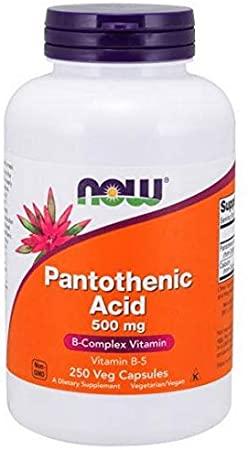 Acide pantothénique -NOW -Gagné en Santé