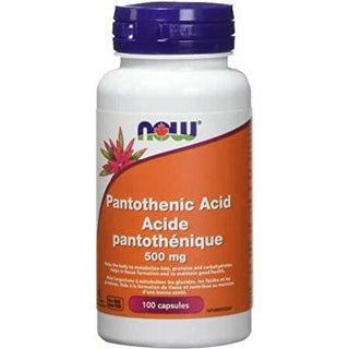 Acide pantothénique -NOW -Gagné en Santé