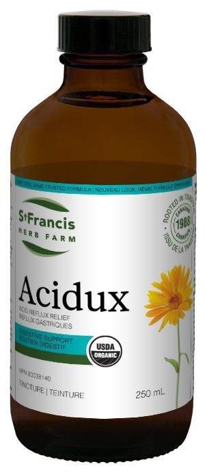Acidux -St Francis Herb Farm -Gagné en Santé