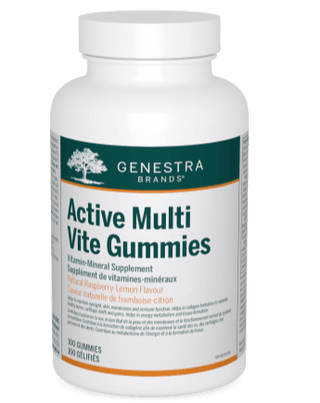 Active Multi Vite Gummies -Genestra -Gagné en Santé