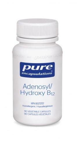 Adenosyl/Hydroxy B12 -Pure encapsulations -Gagné en Santé