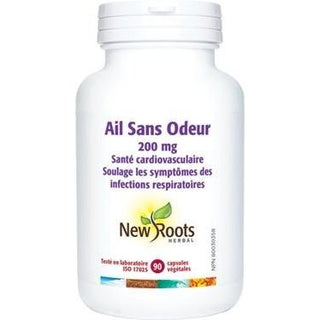 Ail Sans Odeur -New Roots Herbal -Gagné en Santé