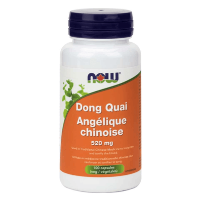Angelique chinoise 500 mg -NOW -Gagné en Santé