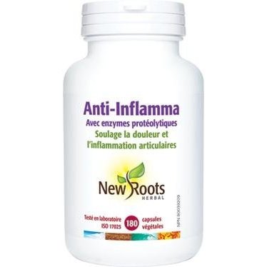 Anti-Inflamma -New Roots Herbal -Gagné en Santé