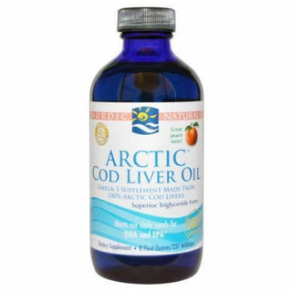 Arctic-D Cod Liver Oil liquide -Nordic Naturals -Gagné en Santé