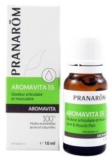 Aromavita 55 - Douleur articulaire et musculaire -Pranarôm -Gagné en Santé