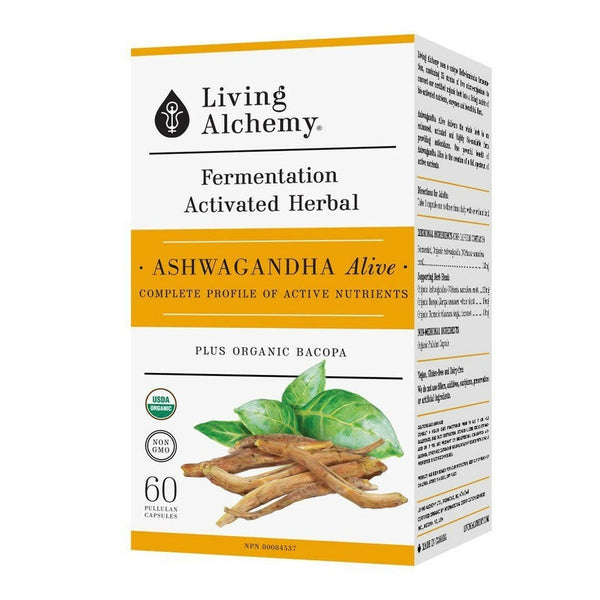 Living alchemy Living alchemy - Ashwagandha vivant - 60 vcaps
