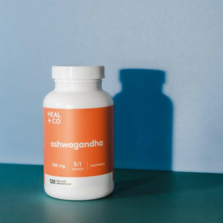 Heal + co - ashwagandha (5:1) 500mg - 120 vcaps.
