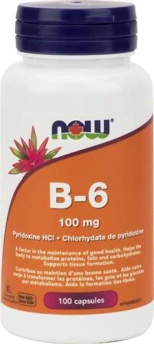 B-6 100 mg -NOW -Gagné en Santé