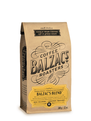 Balzac - café en grains mouture marbrée  340 g