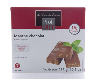 Barre Protéinée Chocolat a la Menthe -Proti diet -Gagné en Santé