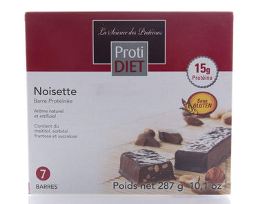 Barre Proteinée Chocolat Noisette -Proti diet -Gagné en Santé