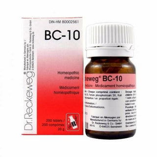 Dr. reckeweg 
- bc-10 20g - 200 comp..