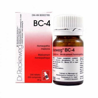 Dr. reckeweg 
- bc-4 20g - 200 comp.