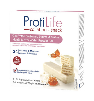 Protilife - gaufrette protéiné beurre d'érable (5 gaufrettes)