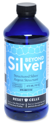 Beyond Silver | Argent structuré -Reset Cells -Gagné en Santé