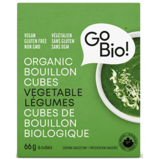 Bio Cube de bouillon légumes -GoBIO! -Gagné en Santé