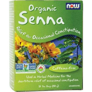 Bio tisane de sené 24 sachets -NOW -Gagné en Santé