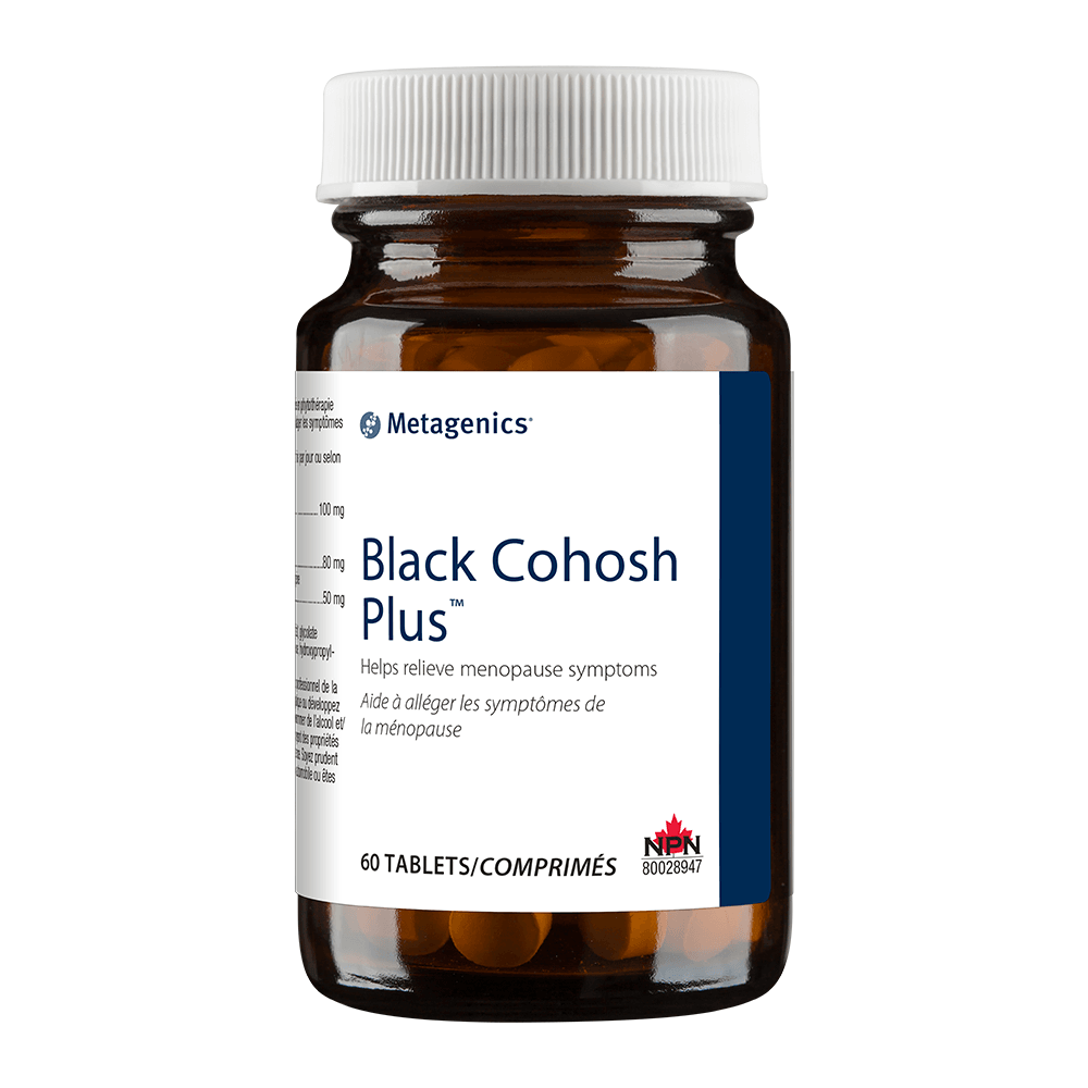 Black Cohosh Plus -Metagenics -Gagné en Santé