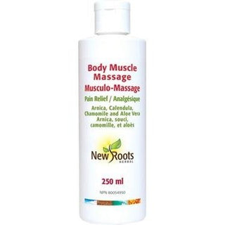 Body Muscle Massage -New Roots Herbal -Gagné en Santé