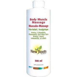 Body Muscle Massage -New Roots Herbal -Gagné en Santé