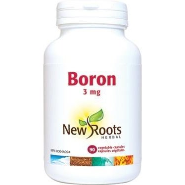 Bore 3 mg -New Roots Herbal -Gagné en Santé