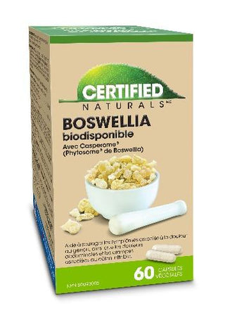 Boswellia Biodisponible avec Casperome -Certified Naturals -Gagné en Santé