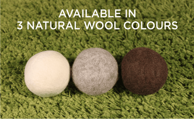 Boules de séchage pure laine -Moss Creek Wool Works -Gagné en Santé