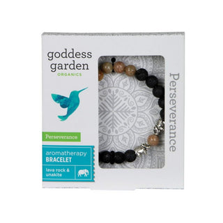 Bracelet persévérance avec unakite -Goddess Garden -Gagné en Santé