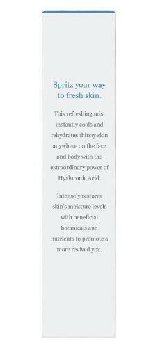 Brume hydratante avec acide hyaluronique -Derma e -Gagné en Santé