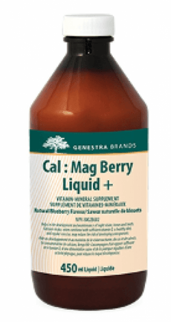 Cal : Mag Liquide Bleuet -Genestra -Gagné en Santé