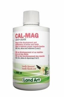Cal-mag liquide - Saveur de vanille -Land Art -Gagné en Santé