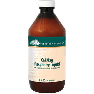 Cal Mag Raspberry Liquid -Genestra -Gagné en Santé