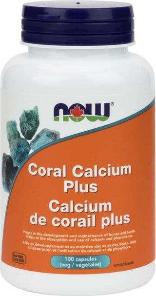 Calcium Corail Plus -NOW -Gagné en Santé