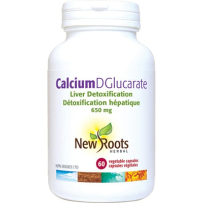 Calcium DGlucarate -New Roots Herbal -Gagné en Santé