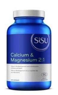 Calcium & Magnésium 2:1 avec D2 -SISU -Gagné en Santé