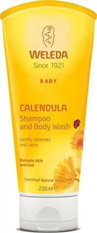 Weleda 
- nettoyant pour cheveux et  corps/ calendule - 200 ml.