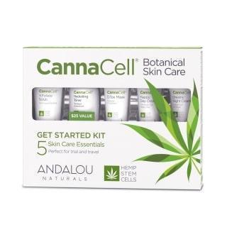 CannaCell® Botanical Skin Care Get Started Kit -Andalou Naturals -Gagné en Santé