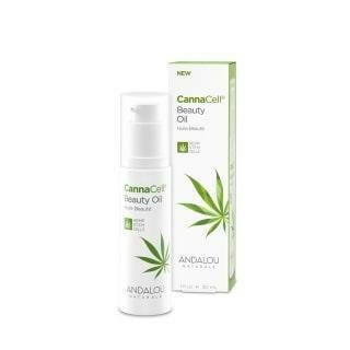 Andalou naturals - cannacell huile de beauté - 30 ml.