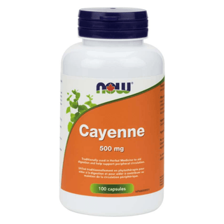 Cayenne 500 mg -NOW -Gagné en Santé