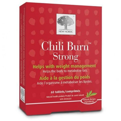 Chili Burn Strong -New Nordic -Gagné en Santé